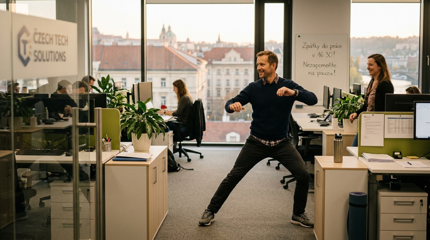 Aktivní přestávka při práci